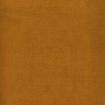 Mustard yellow fabric sample with a tight, matte weave and granular texture, identified as “turri > fabric cat. b > 754 s.”